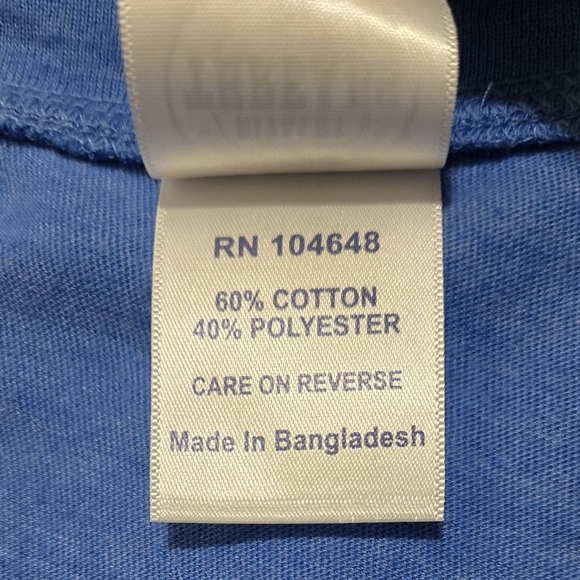 UCLA Bruins Women's Workout Top Blue Yellow Size Large (12/14) - Picture 8 of 12